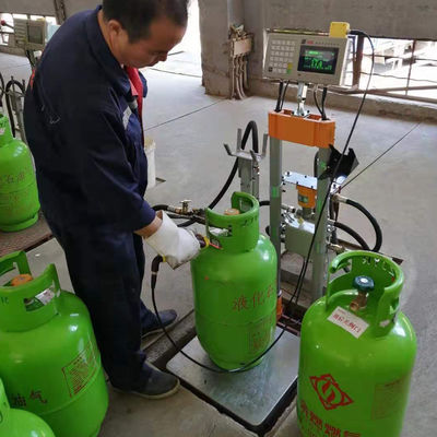 LPG Filling Scale Explosion proof Automatical filling cylinders for home gas lpg cylinder case