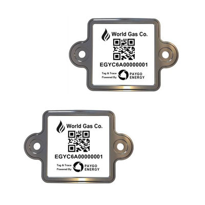 Xiangkang Cylinder Digital Identity Identification With QR Barcode Tag Labels Anti-UV